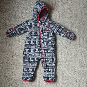 North Face snow suit